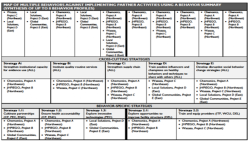 Step 10 table of partner activities